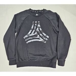 Adidas Soccer Sweatshirt‎ Mens Large. Black TANGO Crewneck.